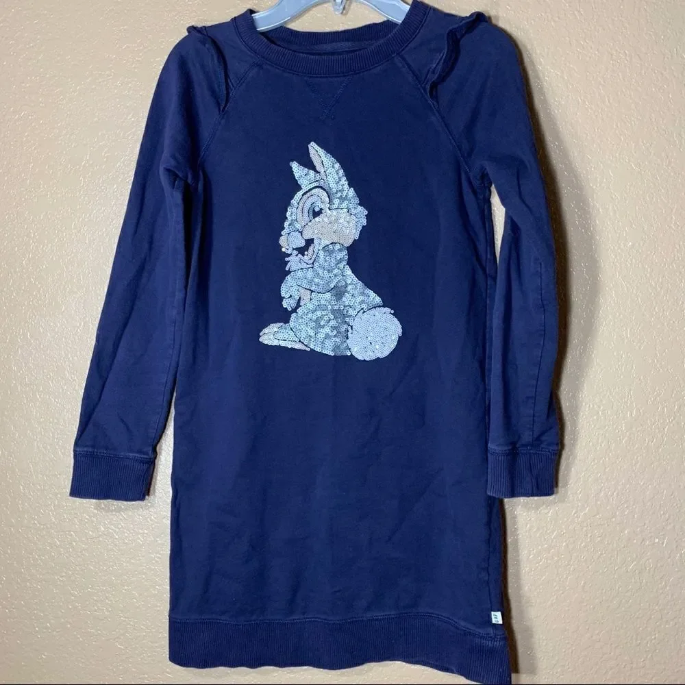 Gap Disney thumper girls long sleeve dress‎